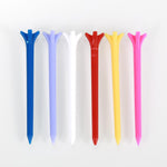 Multicolor Plastic Golf Tees Set