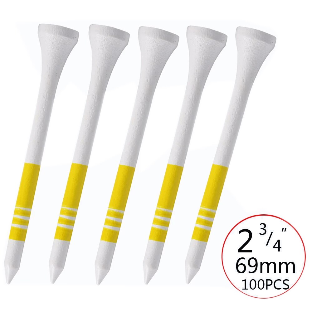 Professional Painted Wooden Golf Tees